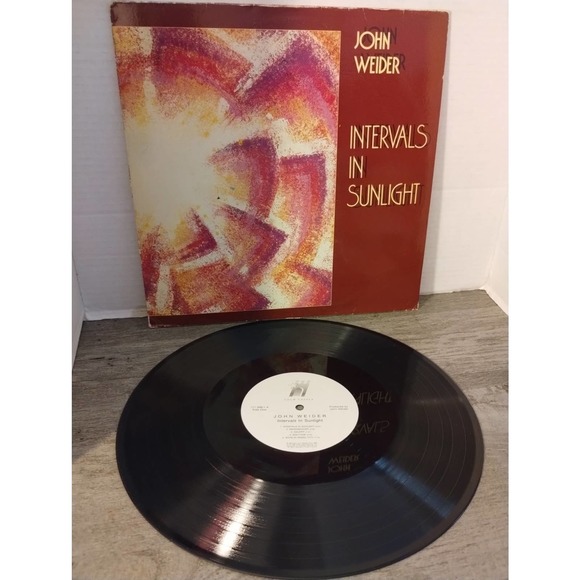 JOHN WEIDER Promotional LP Intervals in Sunlight Gold Castle 171-006-1 (1987) - Picture 1 of 4
